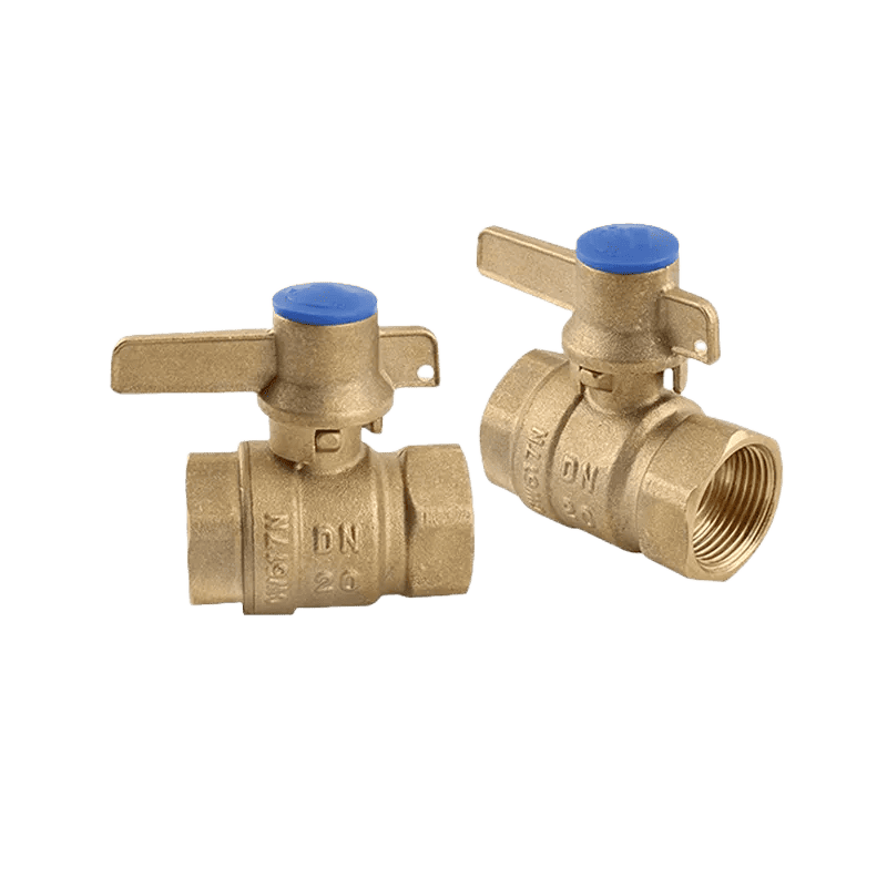 Brass Water ball valves lockout