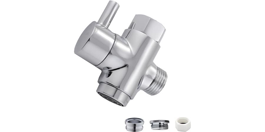 faucet diverter valve with aerator 1/2 adapter
