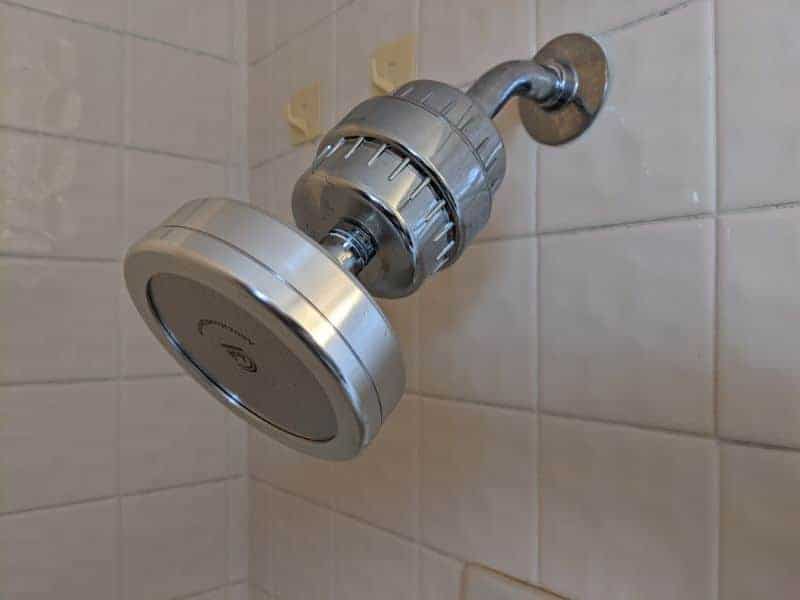 check for leaks after reattaching the shower head