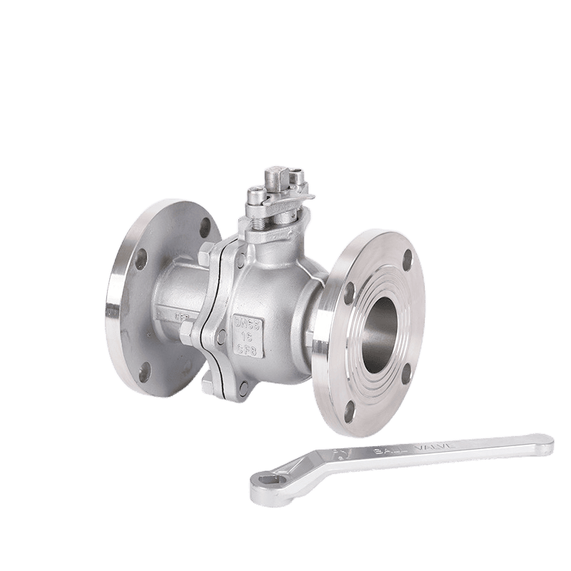 steel flanged ball valve
