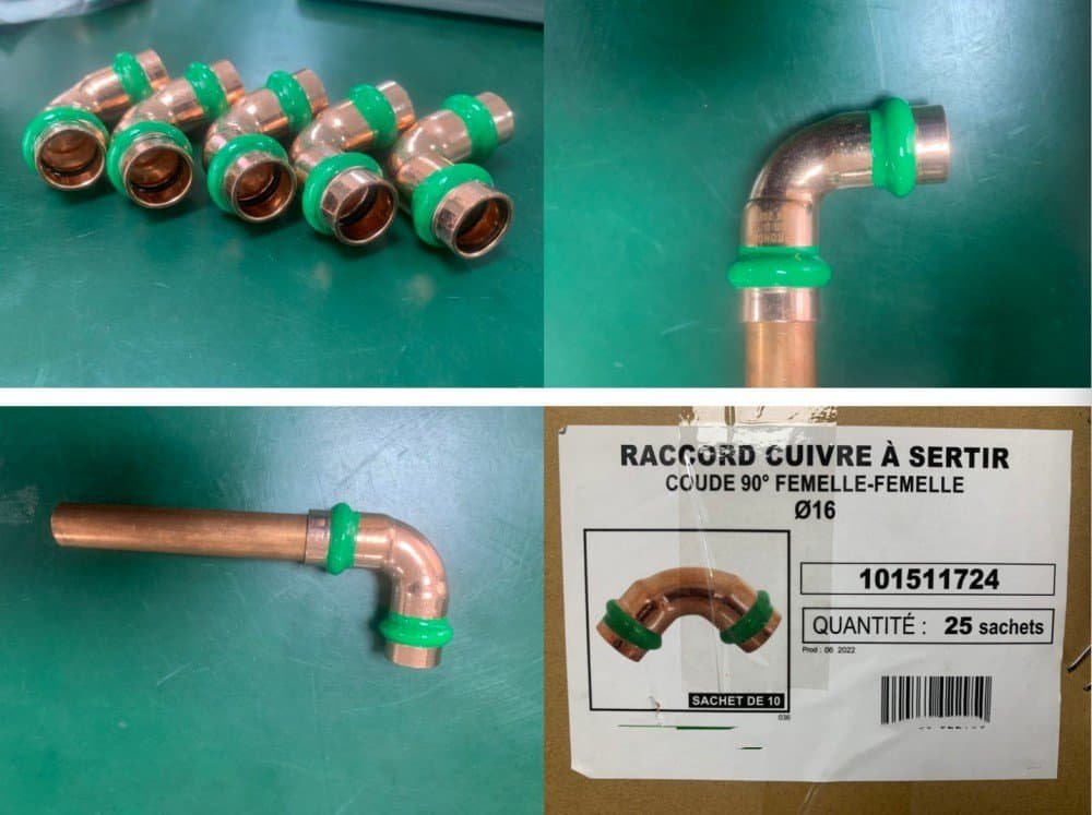 copper pipe fitting