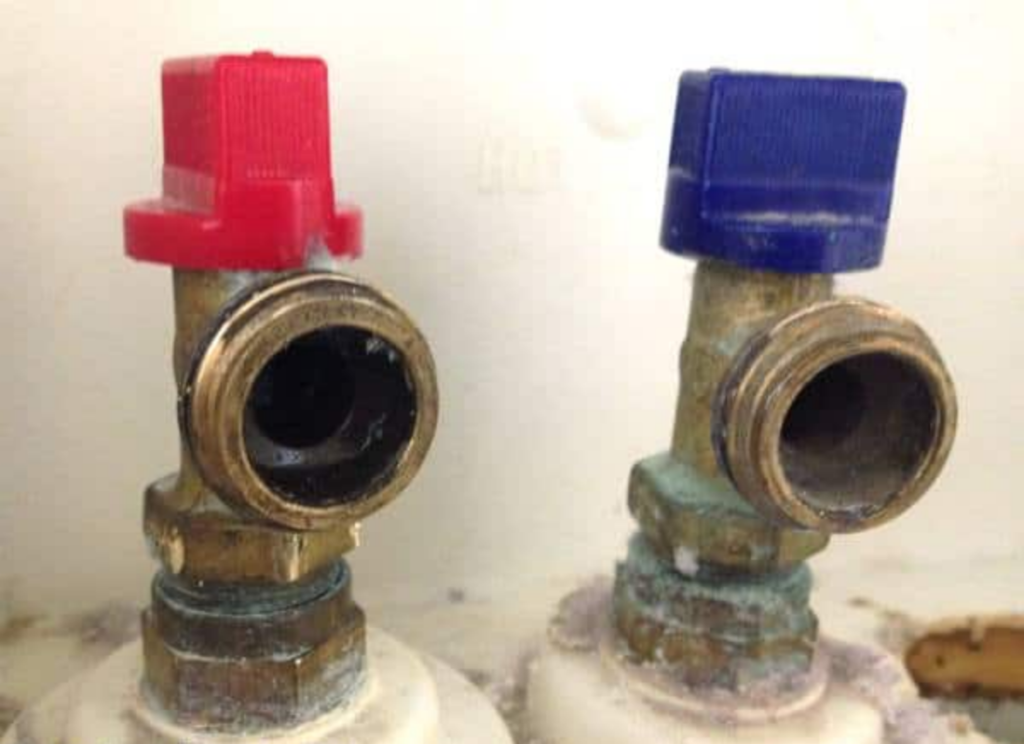leakage of washing machine shut off valve