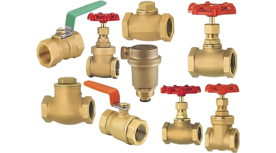 brass bronze valves types