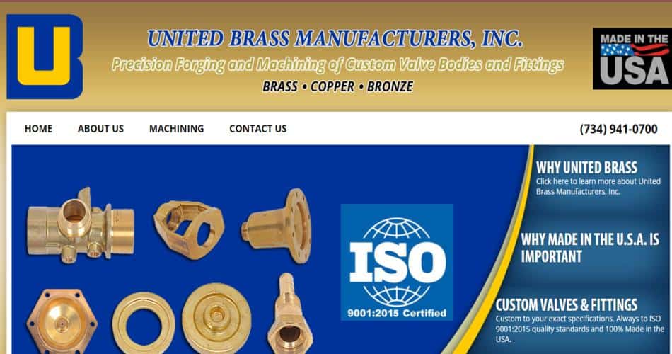 united brass manufacturers