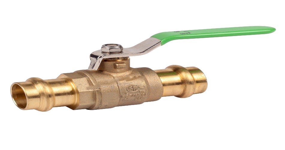 Brass ball valve pex type