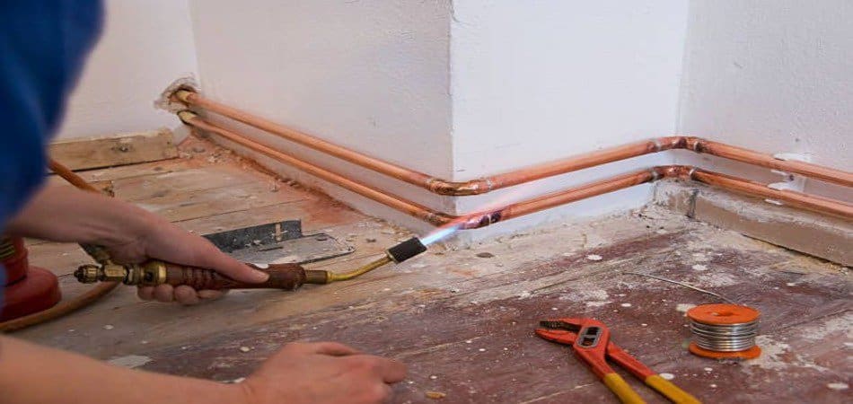 Copper pipe applications