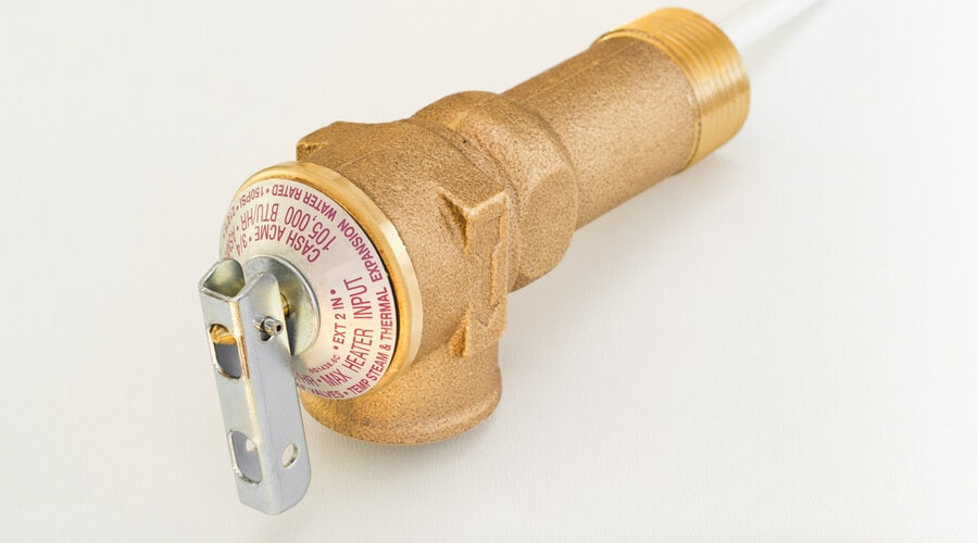 A relief safety valve