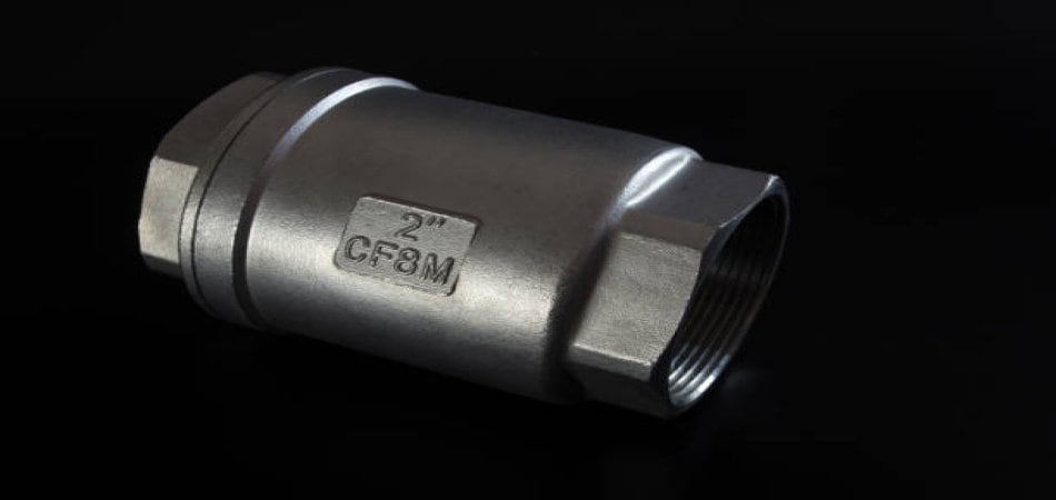 Body of spring check valve jpg