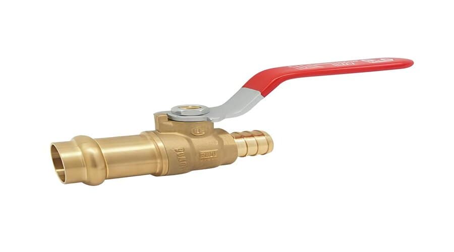 pex valve connection type