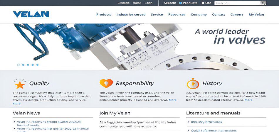 velan inc