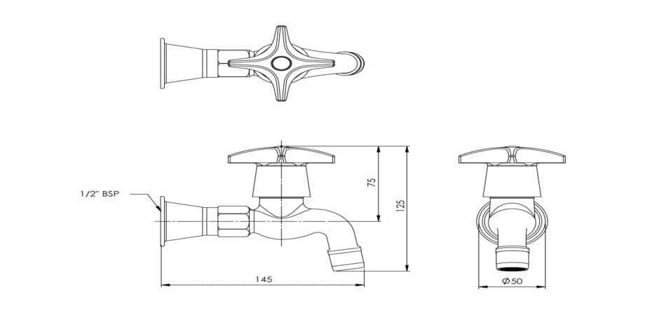 Bibcock drawing