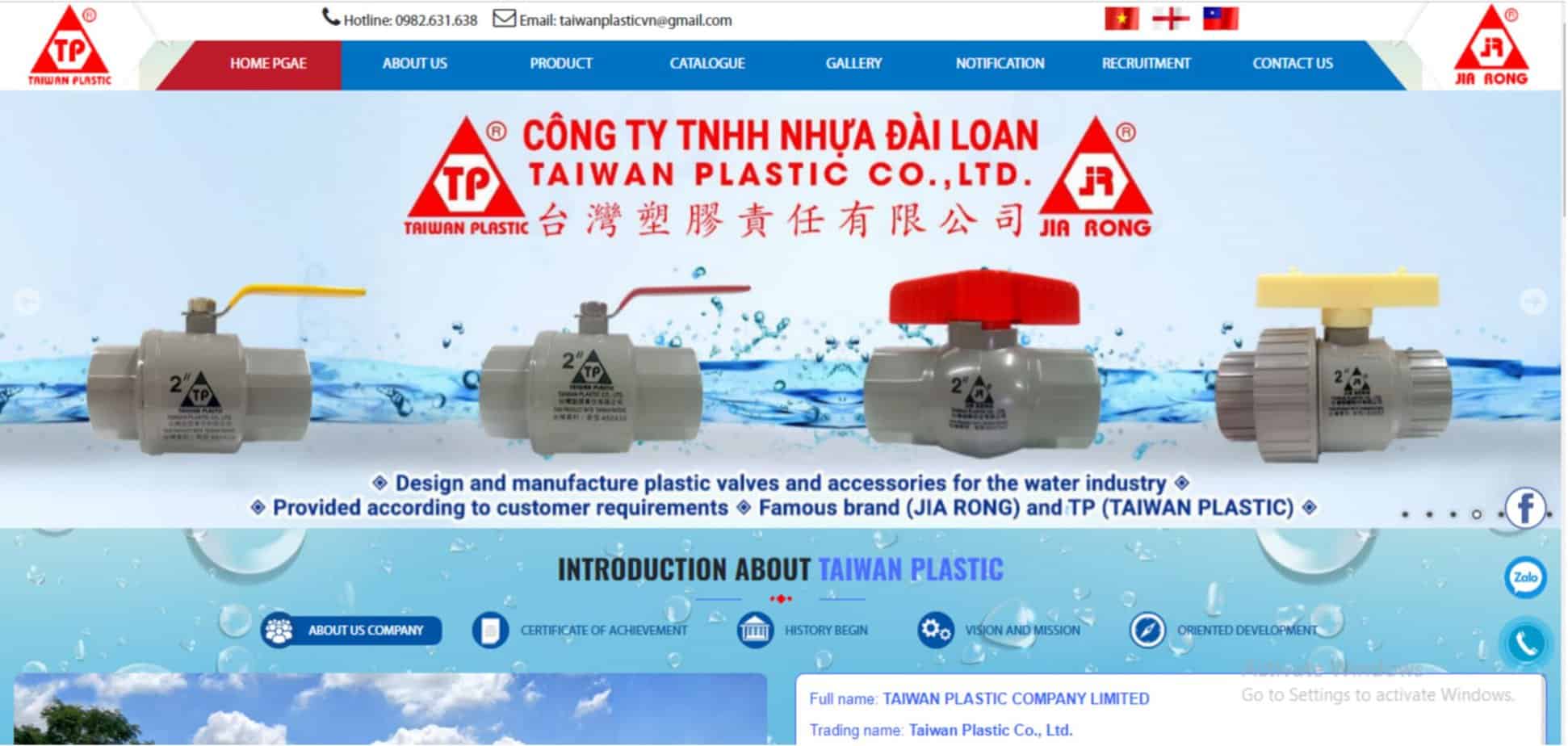 Taiwan plastic