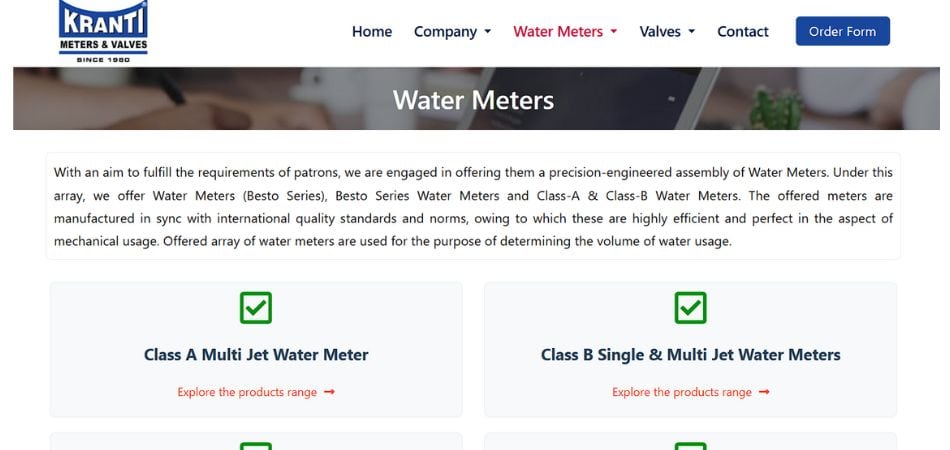 S.S. kranti meters & valves