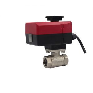 Electric Brass Ball Valve dn20 With Actuator 0312
