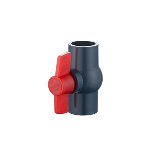 Inline PVC ball valve