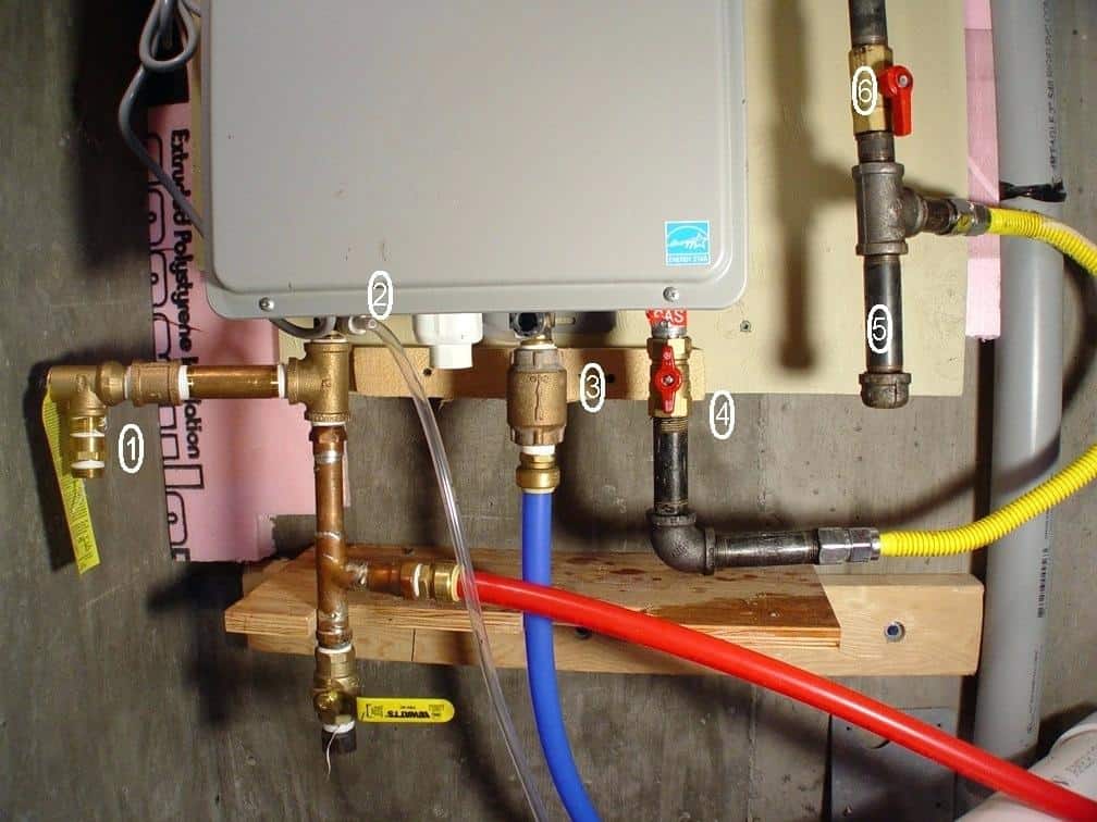 Pressure relief valve hot water heater applications in the water tanker