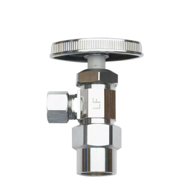 brass chrome bathroom angle valve