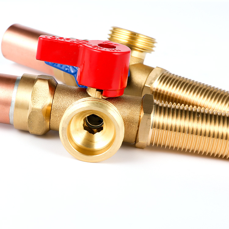 brass machine angle valve
