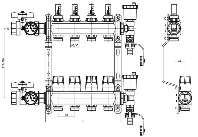 manifold drawing