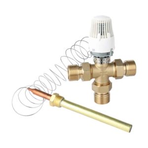 1 brass water thermostatic mixing valve