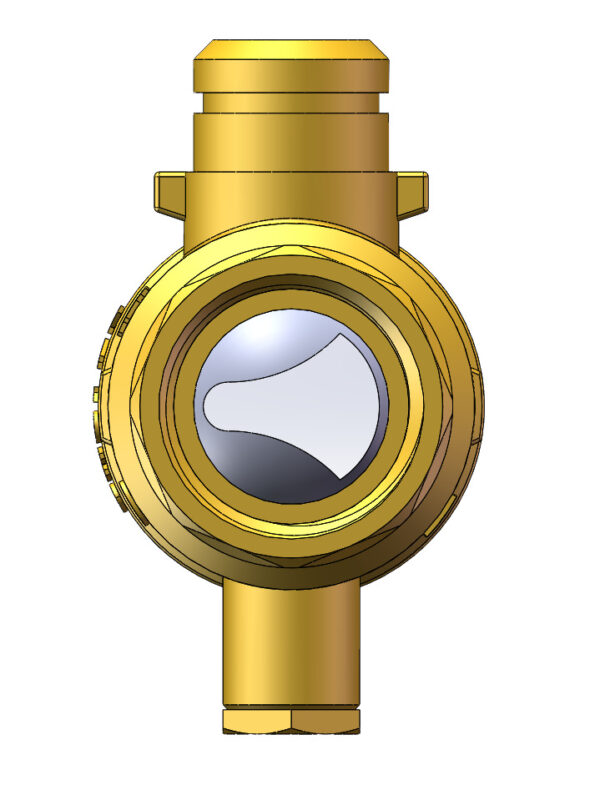 brass ball valve body