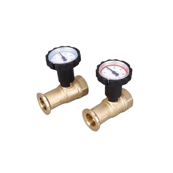 heating flow meter valve