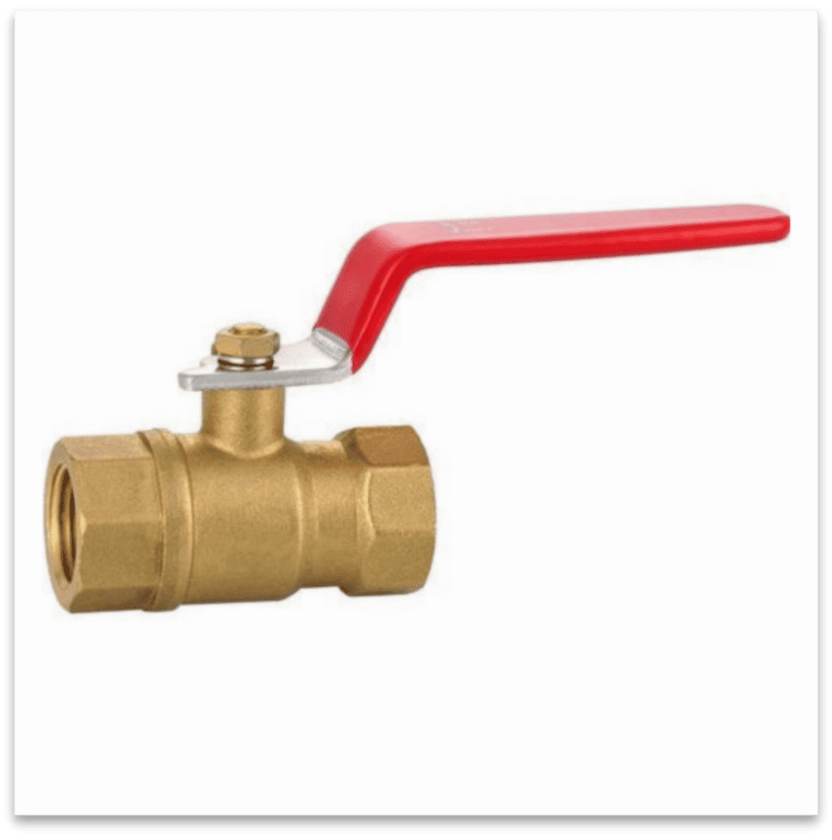 brass 2pc ball valve