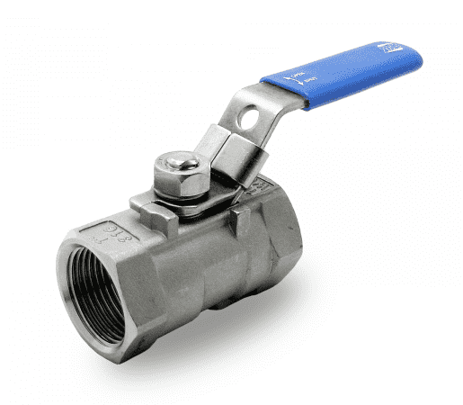1pc reducing ball valve stainless steel