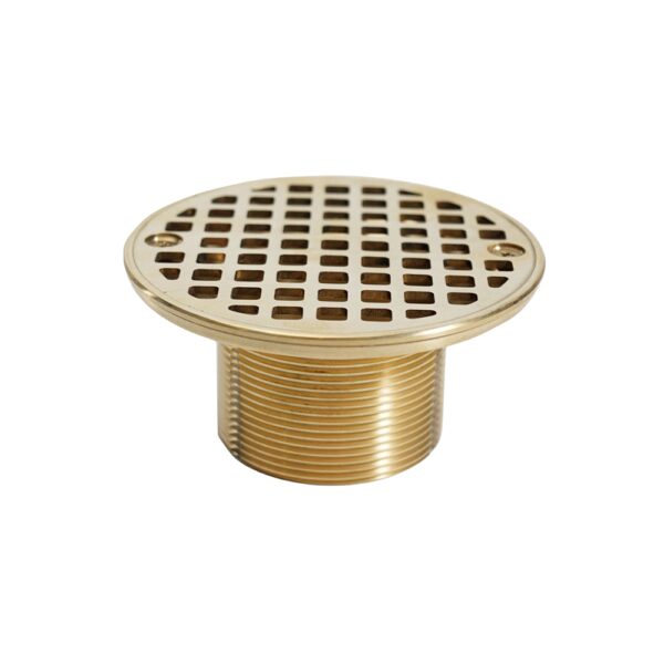 bathroom round brass chrome plated shower drain 0961j