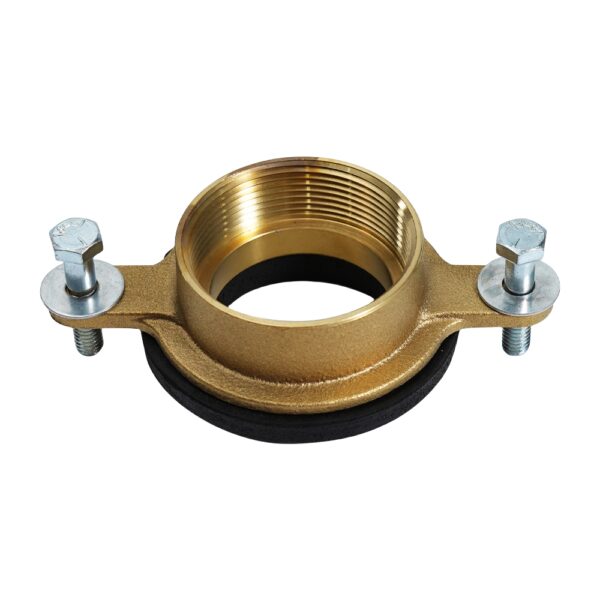 brass urinal spud gasket bolt and washer front 0873b