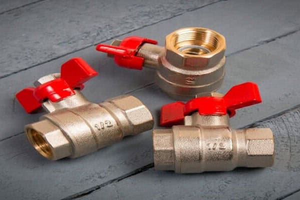 ball valve with butterfly hands