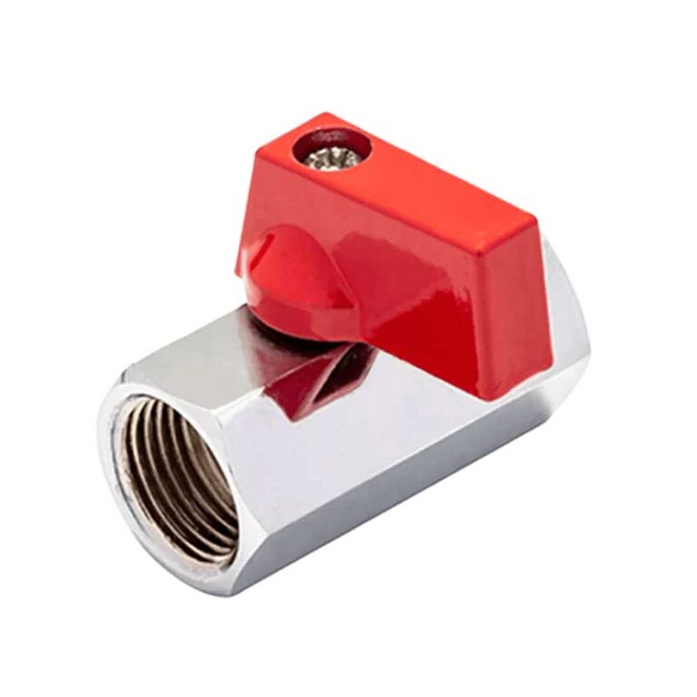 chrome plated ball valve 03