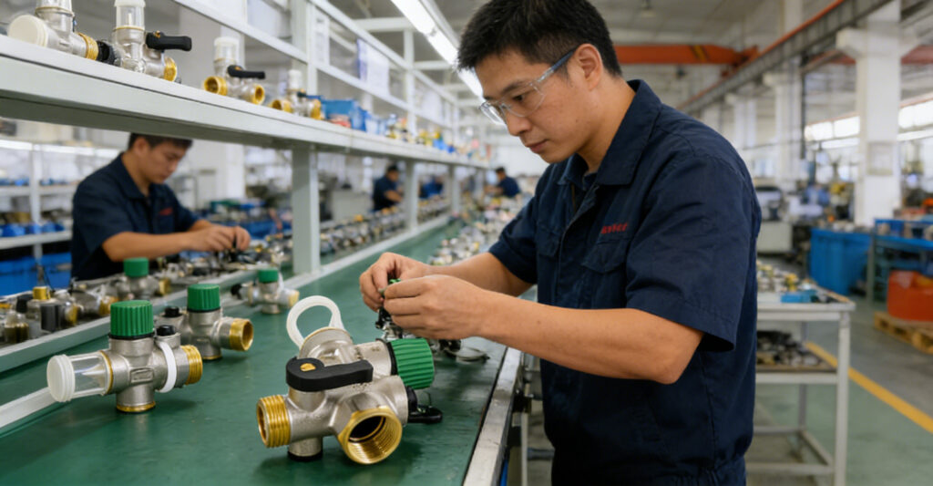 standard straight safety group valve