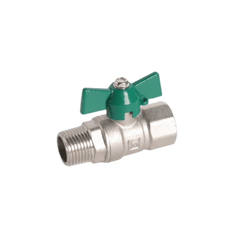 Lead-Free Copper Butterfly Handle Ball Valve - Image 7