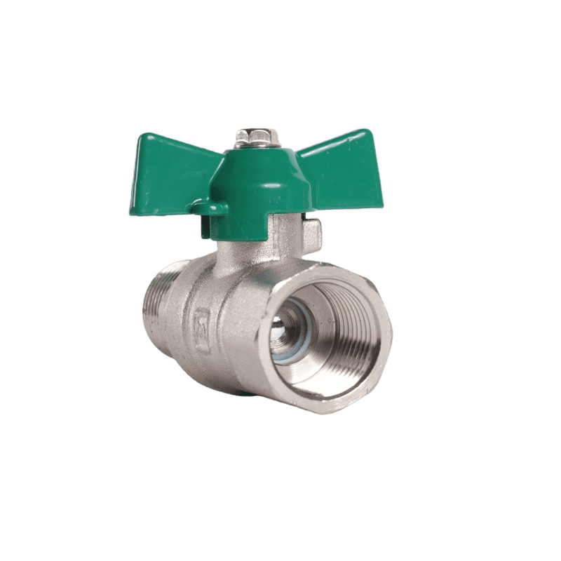 Lead-Free Copper Butterfly Handle Ball Valve - Image 8