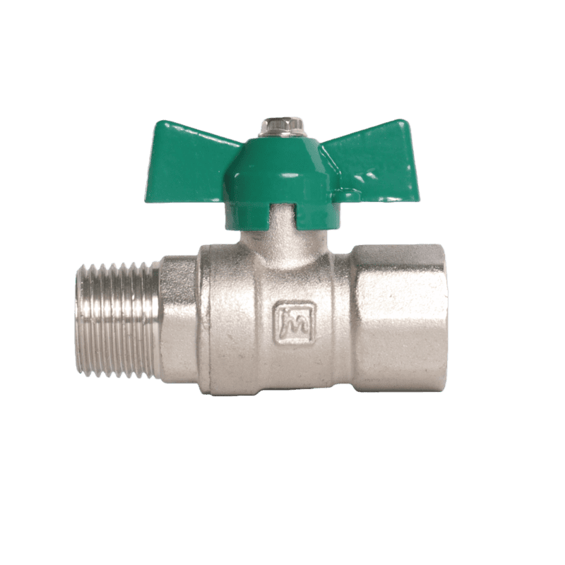 Lead-Free Copper Butterfly Handle Ball Valve - Image 2
