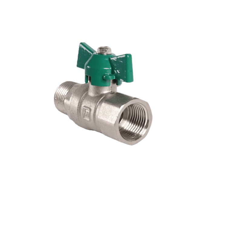 Lead-Free Copper Butterfly Handle Ball Valve - Image 6
