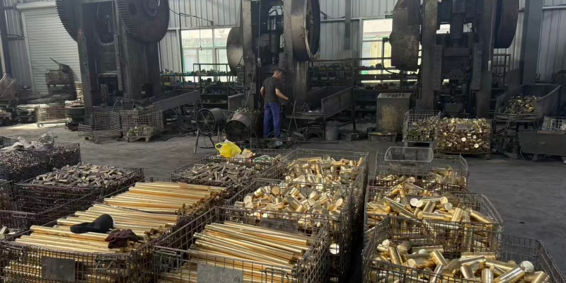 brass bars with forging