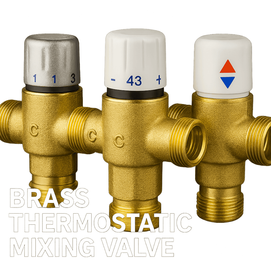 copper thermostat mixing valves