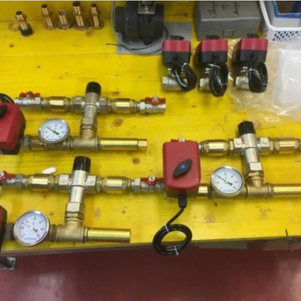 residential buildings heating system