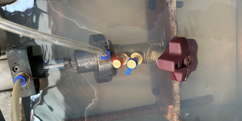 balance valve pressure test