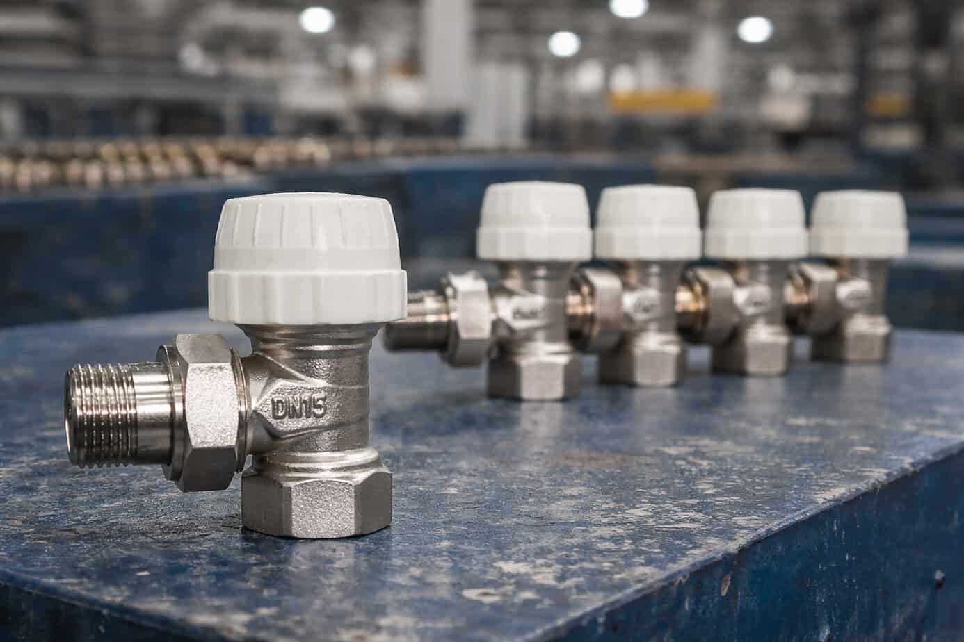 angle thermostatic valve