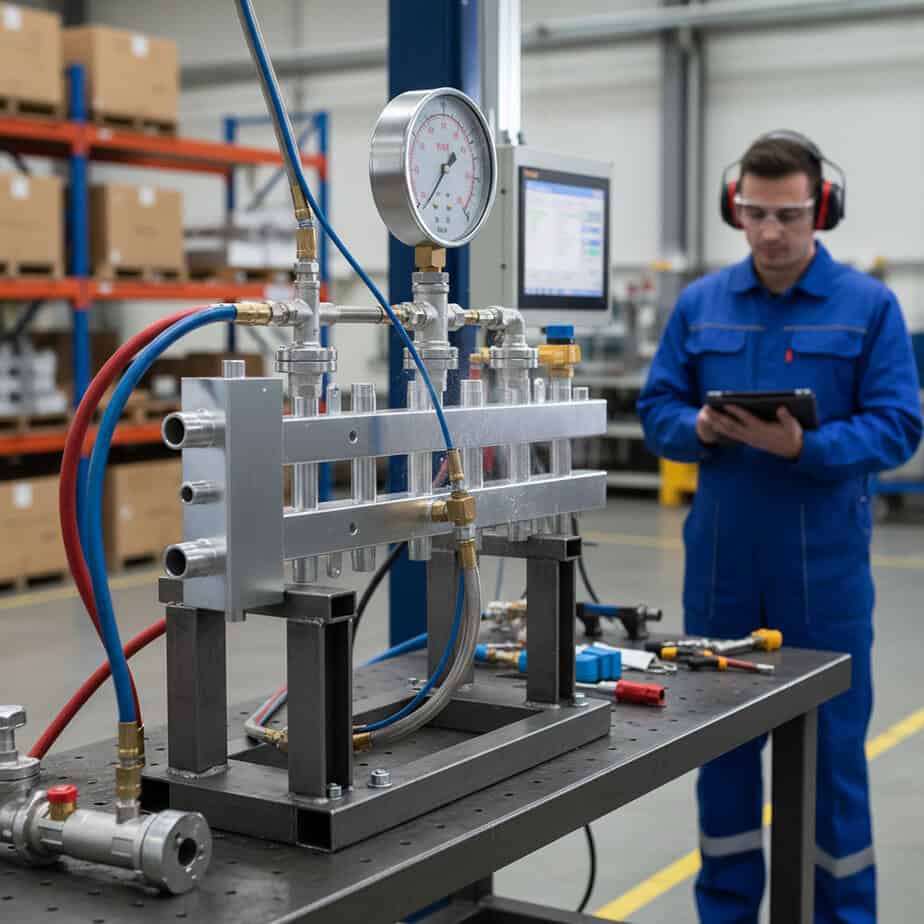 hydraulic arrowhead collector