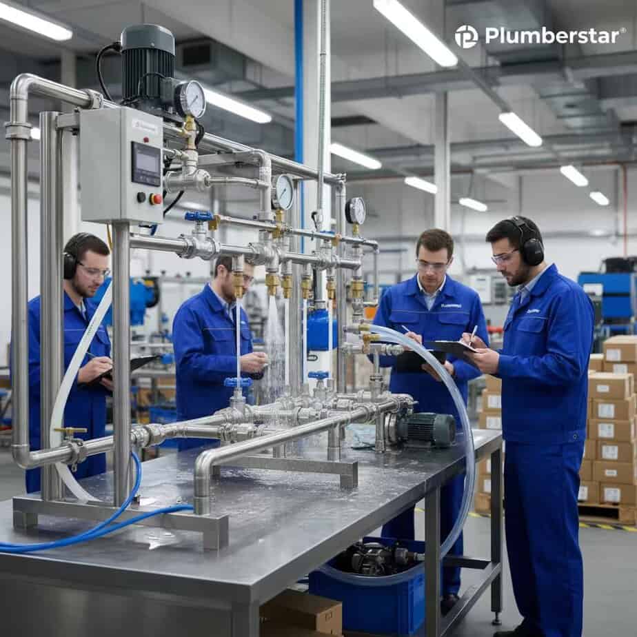 ppr stainless steel ball valve pressure testing