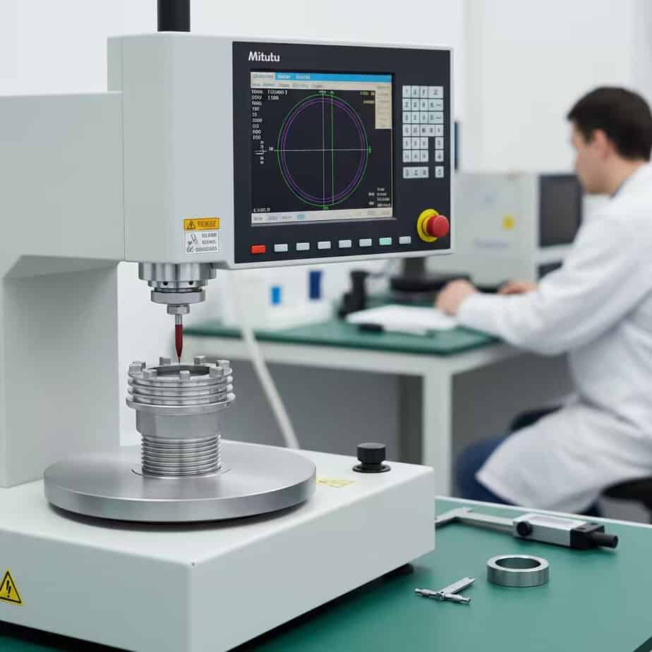 ppr stainless steel insert roundness error test