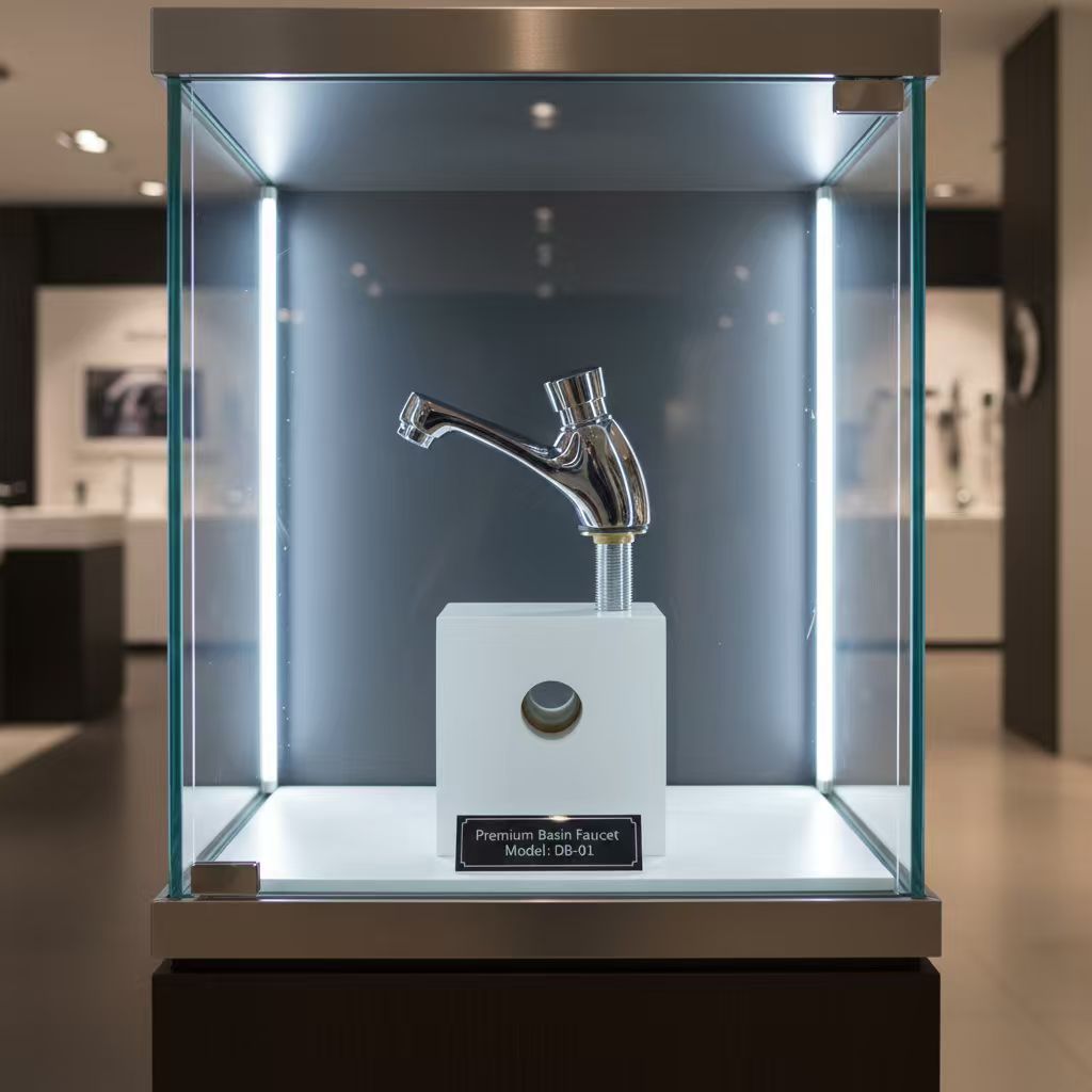 self closing faucet show