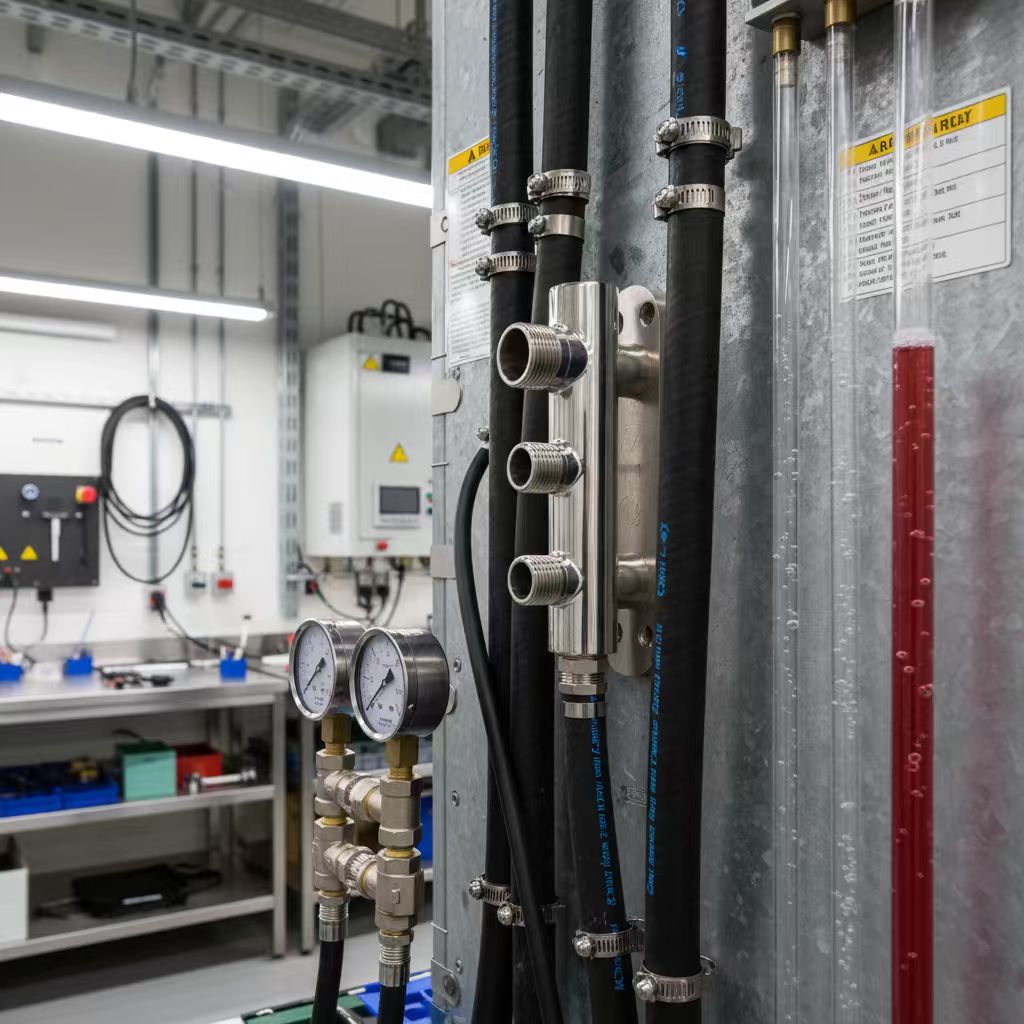 tri clamp manifold pressure test