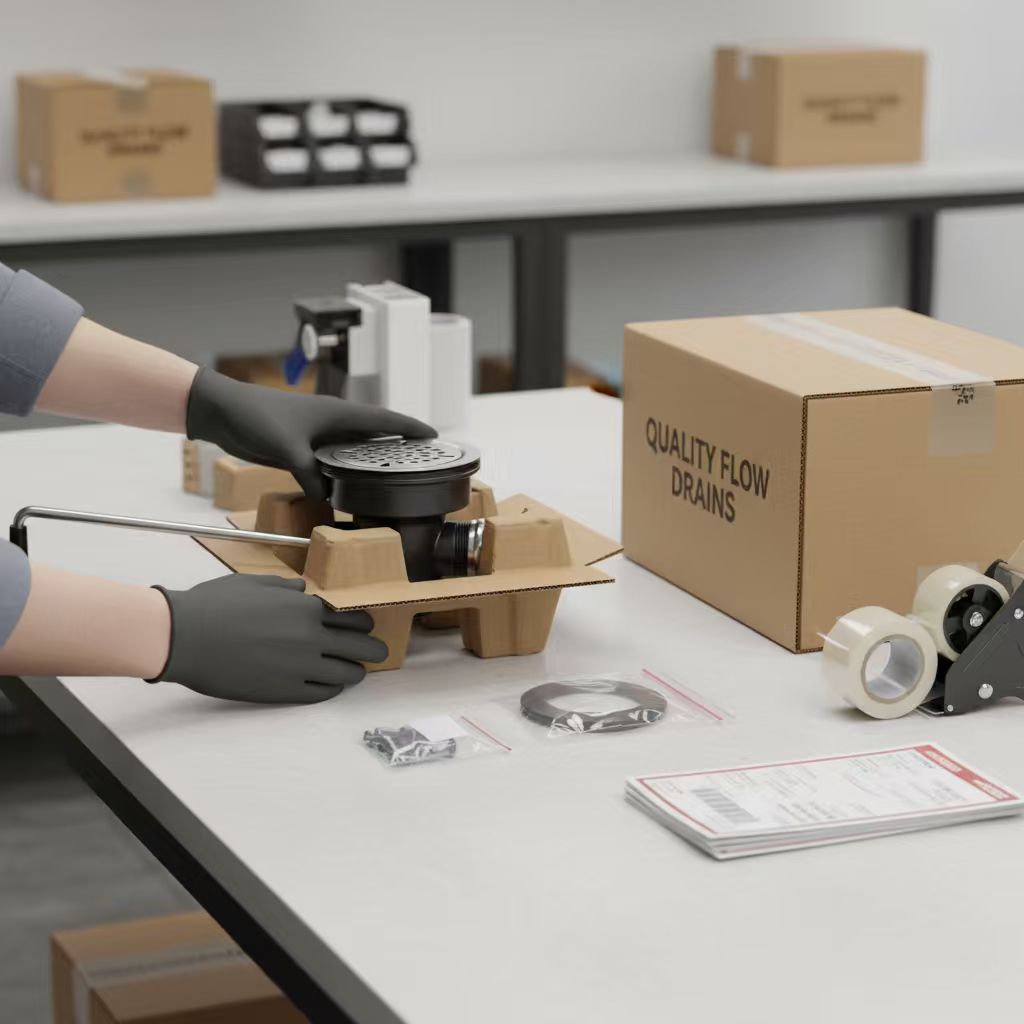 package of the lever handle waste valve